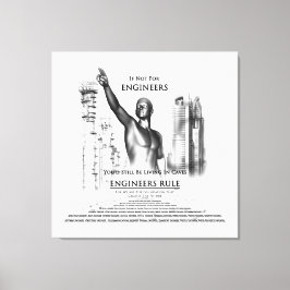 Regel Canvas Print Leinwanddruck