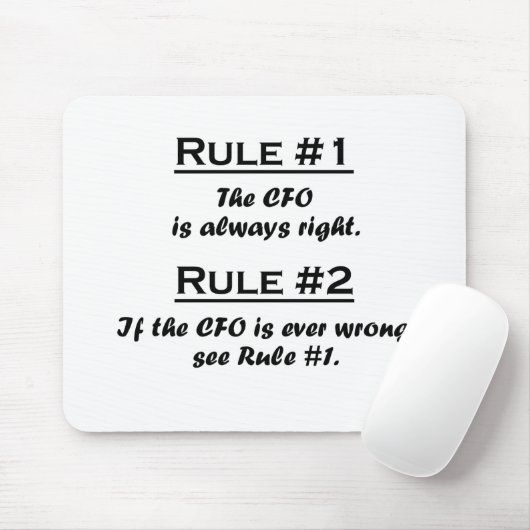 Regel CFO Mousepad (Mit Mouse)
