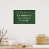 Regel der Mathematik - Math Poster (Küche)