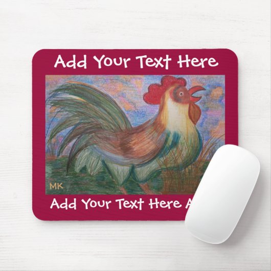 Regel der Roost-Vorlage Mousepad (Mit Mouse)