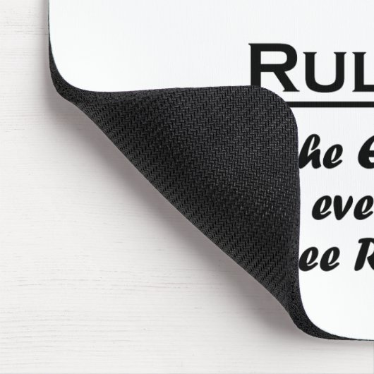 Regel-Elektriker Mousepad (Ecke)