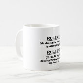 Regel-Fluglotse Kaffeetasse (Vorderseite Links)