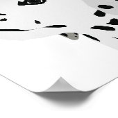 Regel für Dalmatiner-Spots Poster (Ecke)