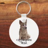 Regel für Rinder Schlüsselanhänger (Vorderseite)