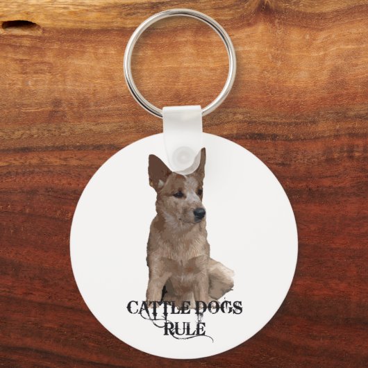 Regel für Rinder Schlüsselanhänger (Vorderseite)