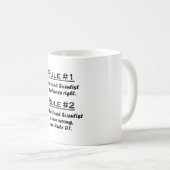 Regel-Nahrungsmittelwissenschaftler Kaffeetasse (VorderseiteRechts)