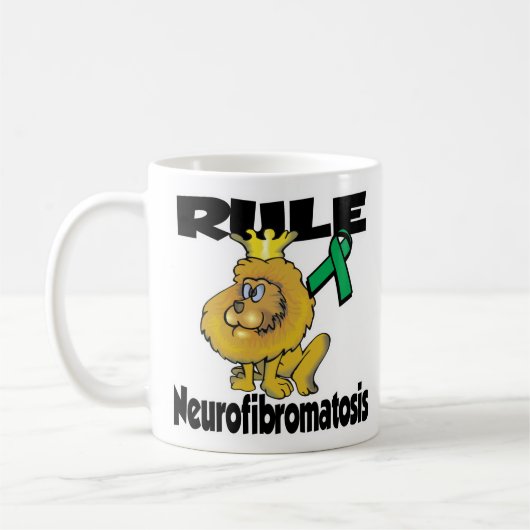 Regel Neurofibromatose Kaffeetasse (Links)