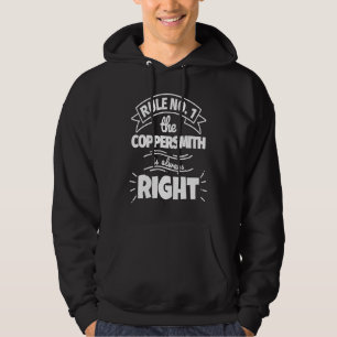 Regel Nr. 1 Der KUPFERSCHMIED hat immer recht Hoodie