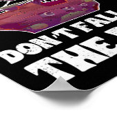 Regel Nr. 1 Nicht aus dem Boot Pirate Funn fallen Poster (Ecke)