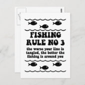 Regel Nr. 3 Postkarte (Vorne/Hinten)