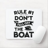 Regel Nummer 1 Nicht vom Schiff abstürzen C Mousepad (Mit Mouse)