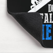 Regel Nummer Eins Fall Nicht Vom Dach Dachdecker G Mousepad (Ecke)