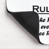 Regel PET Lehrer Mousepad (Ecke)