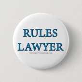 Regel-Rechtsanwalt Button (Vorderseite)