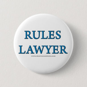 Regel-Rechtsanwalt Button