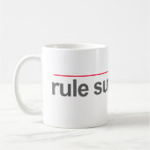 "REGEL SUA SPONTE" -- KAFFEETASSE (Links)