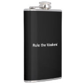 Regel: Vinyl Wrapped Flask am Wochenende Flachmann (Rechts)