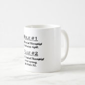 Regel-zahnmedizinischer Therapeut Kaffeetasse (VorderseiteRechts)