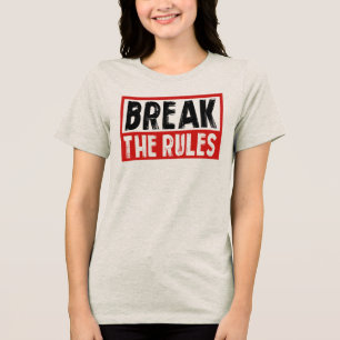 Regelbruch Tri-Blend Shirt
