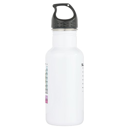 Regelmäßig Edelstahlflasche (Rückseite)