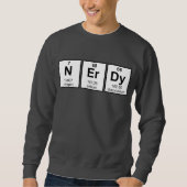Regelmäßig Nerdy Element-Symbole Sweatshirt (Vorderseite)