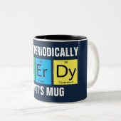Regelmäßig Nerdy Funny Chemical Science Zweifarbige Tasse (VorderseiteRechts)