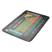 Regelmäßig regelmäßige Übersicht über die Elements Badematte (Schrägansicht)