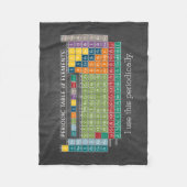 Regelmäßig regelmäßige Übersicht über die Elements Fleecedecke (Vorderseite)