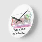 Regelmäßig Runde Wanduhr (Winkel)