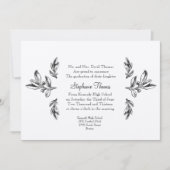 Regelmäßige Ankündigung oder Einladung (Vorderseite)