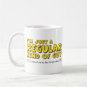Regelmäßige Art von Typ Funny Mug Spaß Kaffeetasse (Links)