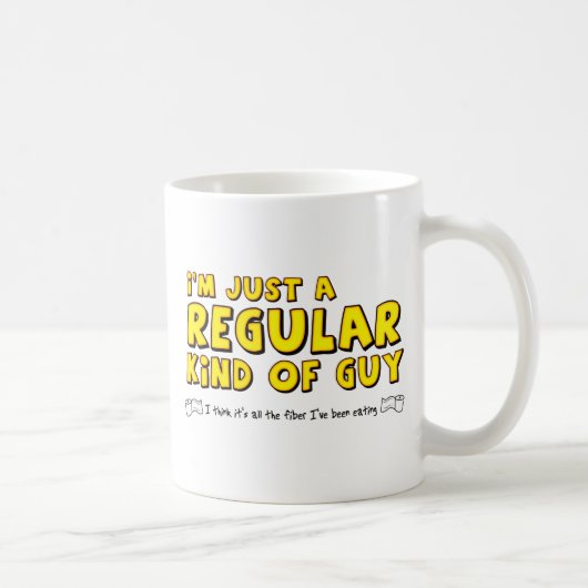 Regelmäßige Art von Typ Funny Mug Spaß Kaffeetasse (Rechts)