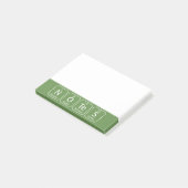 Regelmäßige Hinweise für Tabellenelemente Post-it Klebezettel (angewinkelt)