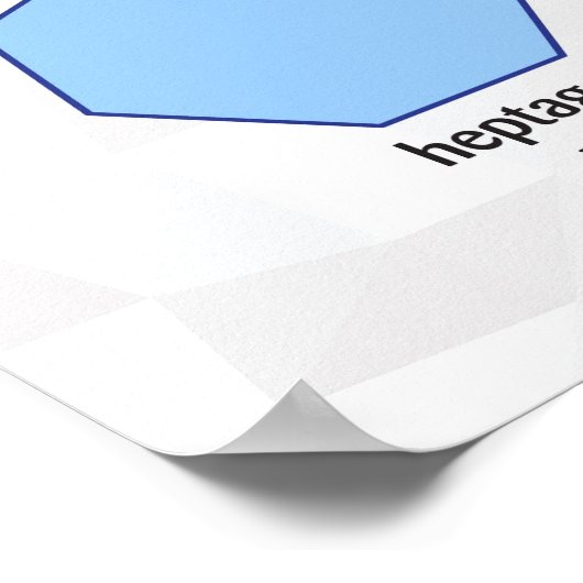 Regelmäßige Polygone Poster (Ecke)