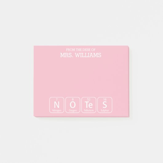 Regelmäßige Schreibnotizen für Tabellenelemente Le Post-it Klebezettel (Vorderseite)