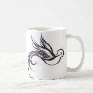 regelmäßige Tasse - Stammes- Schwalben