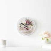 Regelmäßige Wanduhr mit Malerei des (Zuhause)