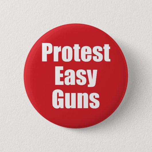 Regelmäßiger Knopf - Protest-einfache Gewehre Button (Vorderseite)