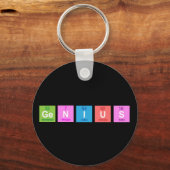 Regelmäßiger Spaß an der Tischchemie Schlüsselanhänger (Vorderseite)