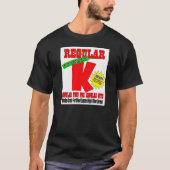 regelmäßiges k-Getreide t T-Shirt (Vorderseite)