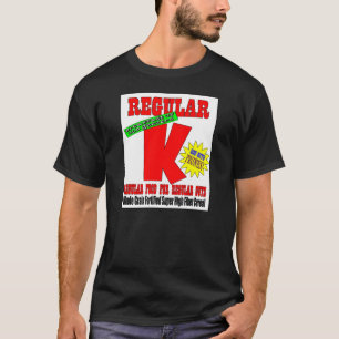 regelmäßiges k-Getreide t T-Shirt