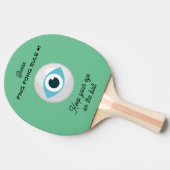 Regeln #1 und #2 (Rückseite & Vorderseite) Tischtennis Schläger (Seitenansicht)