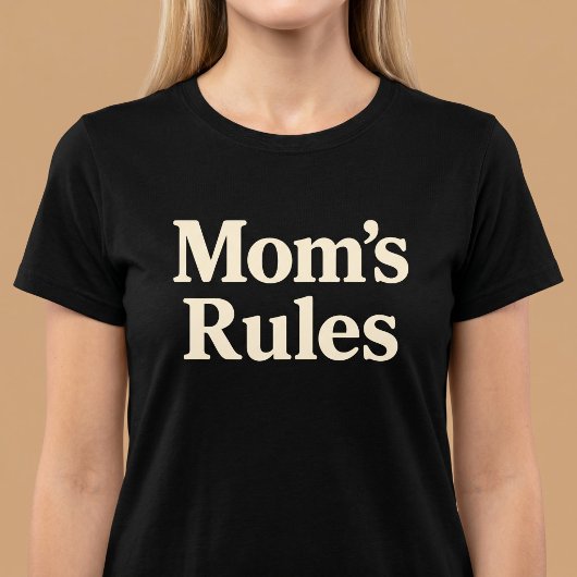 Regeln der Mama T-Shirt