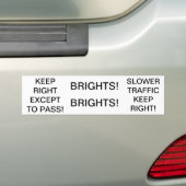 Regeln der Straßen-Erinnerungen Autoaufkleber (Auf Auto)