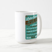 Regeln des Lake House Kaffeetasse (VorderseiteRechts)