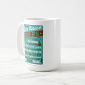 Regeln des Lake House Kaffeetasse (Vorderseite Links)