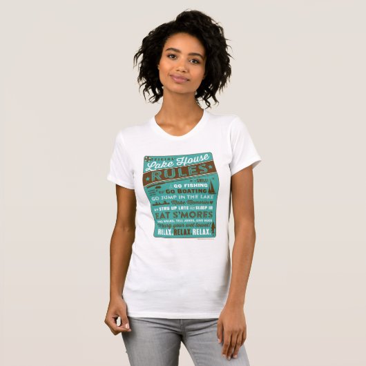 Regeln des Lake House T-Shirt (Vorne ganz)