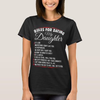 Regeln des verabredend T - Shirt meiner Tochter Fu