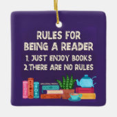 Regeln für das Lesen Keramikornament (Vorderseite)