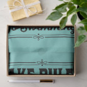 Regeln für den See Seidenpapier (Geschenk)